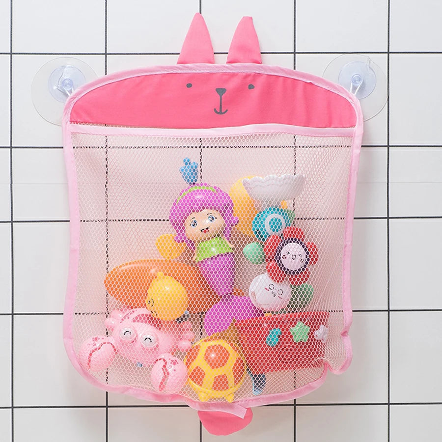 Baby bath toy storage bag