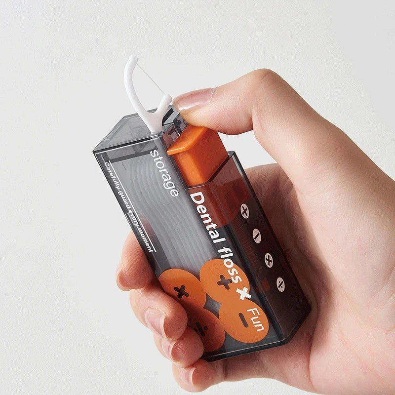 Portable floss dispenser