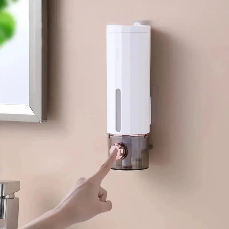 Wall-mounted soap dispenser